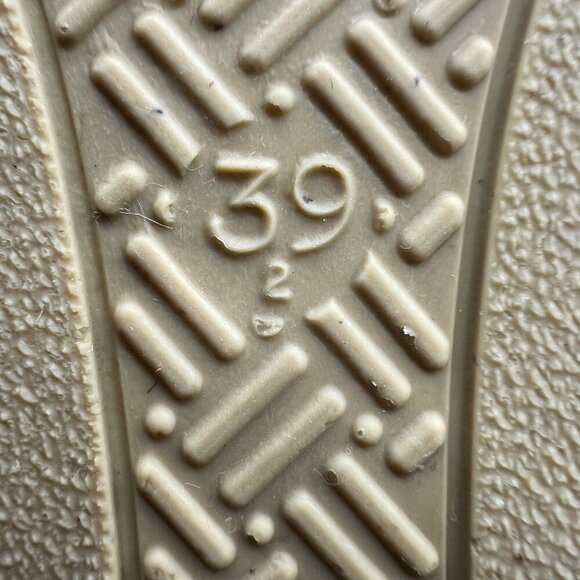 Verbenas Women 9 Tan Suede Piedra Wedge Espadrille Sandals Cap Toe Made In Spain - Picture 12 of 14